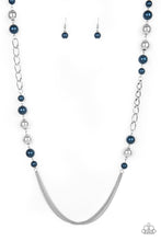 Load image into Gallery viewer, Uptown Talker - Blue necklace
