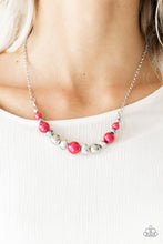 Load image into Gallery viewer, The Big-Leaguer - Pink necklace

