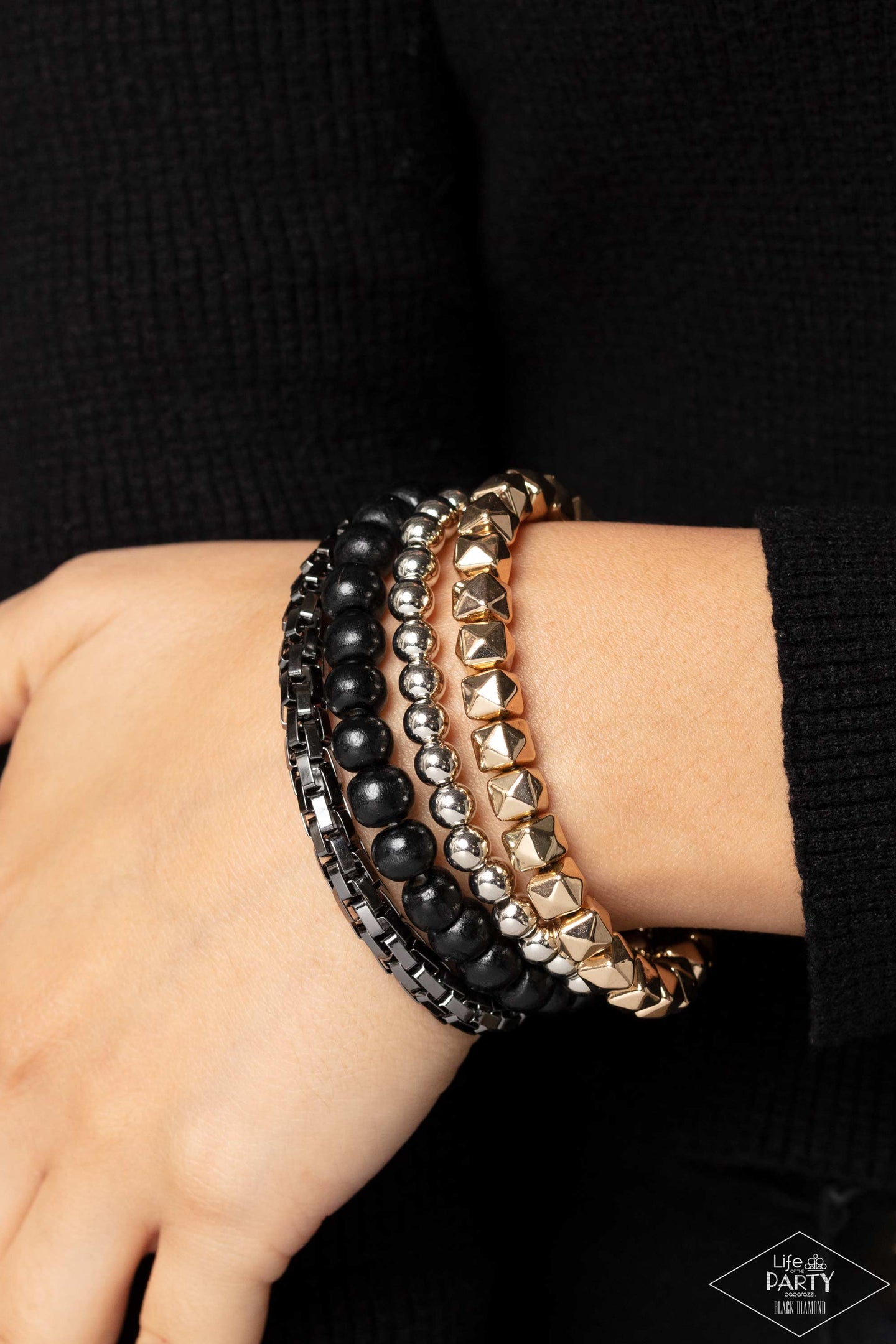 Retro Rocker - Multi bracelet