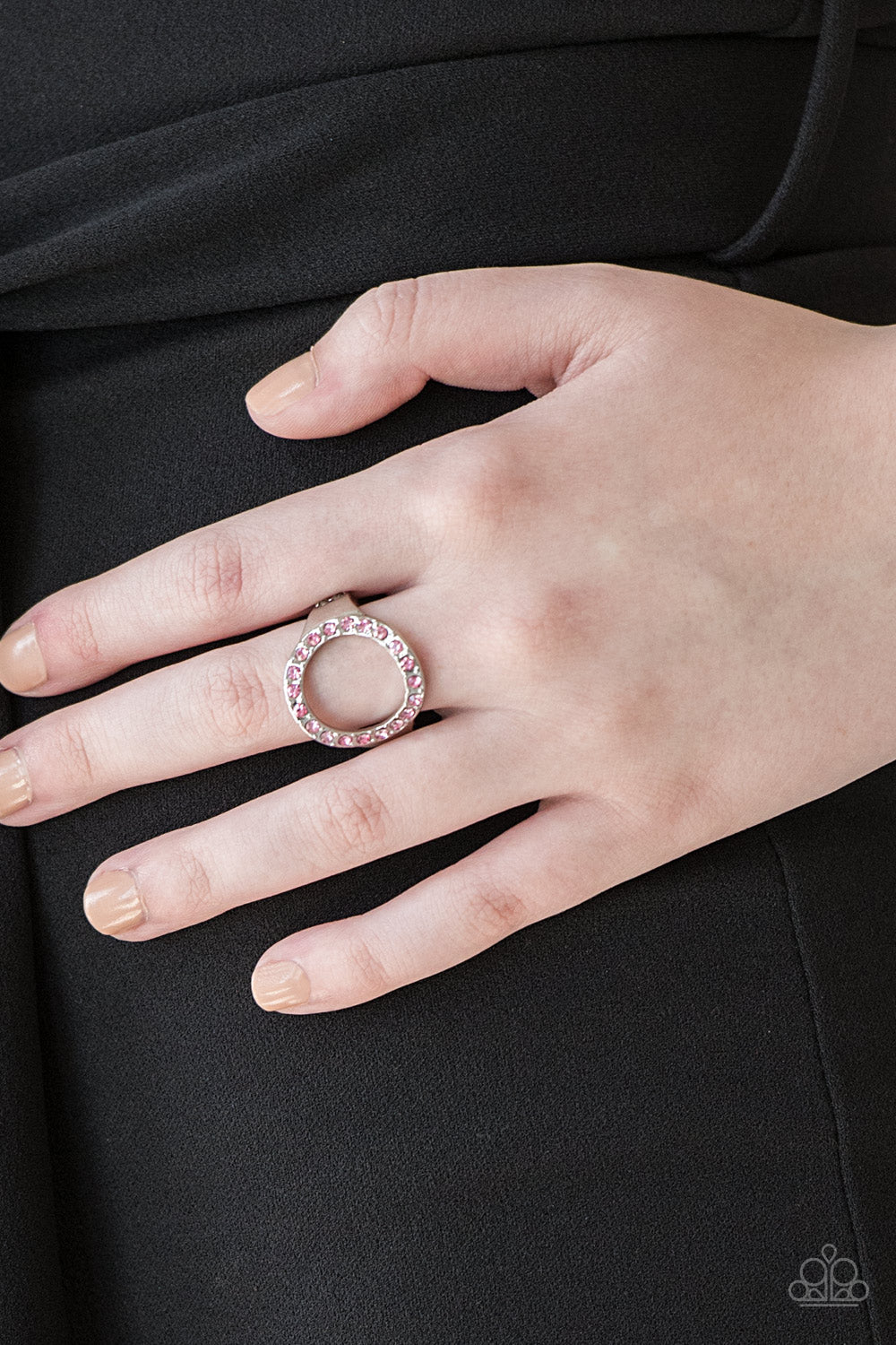 One-GLAM Band - Pink ring