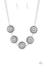 Load image into Gallery viewer, Me-dallions, Myself, and I - White necklace
