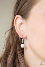 Load image into Gallery viewer, Me-dallions, Myself, and I - White necklace
