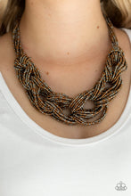 Load image into Gallery viewer, City Catwalk - Copper necklace
