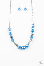 Load image into Gallery viewer, Take Note - Blue necklace

