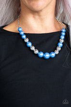 Load image into Gallery viewer, Take Note - Blue necklace
