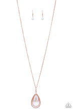 Load image into Gallery viewer, Teardrop Tranquility - Copper necklace
