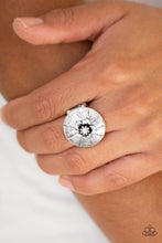 Load image into Gallery viewer, Blooming Beach Party - White ring

