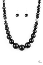 Load image into Gallery viewer, Panama Panorama - Black necklace
