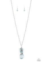 Load image into Gallery viewer, Crystal Cascade - Blue necklace
