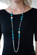 Load image into Gallery viewer, Marina Majesty - Blue necklace
