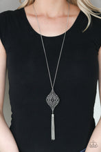 Load image into Gallery viewer, Totally Worth The TASSEL - Silver necklace
