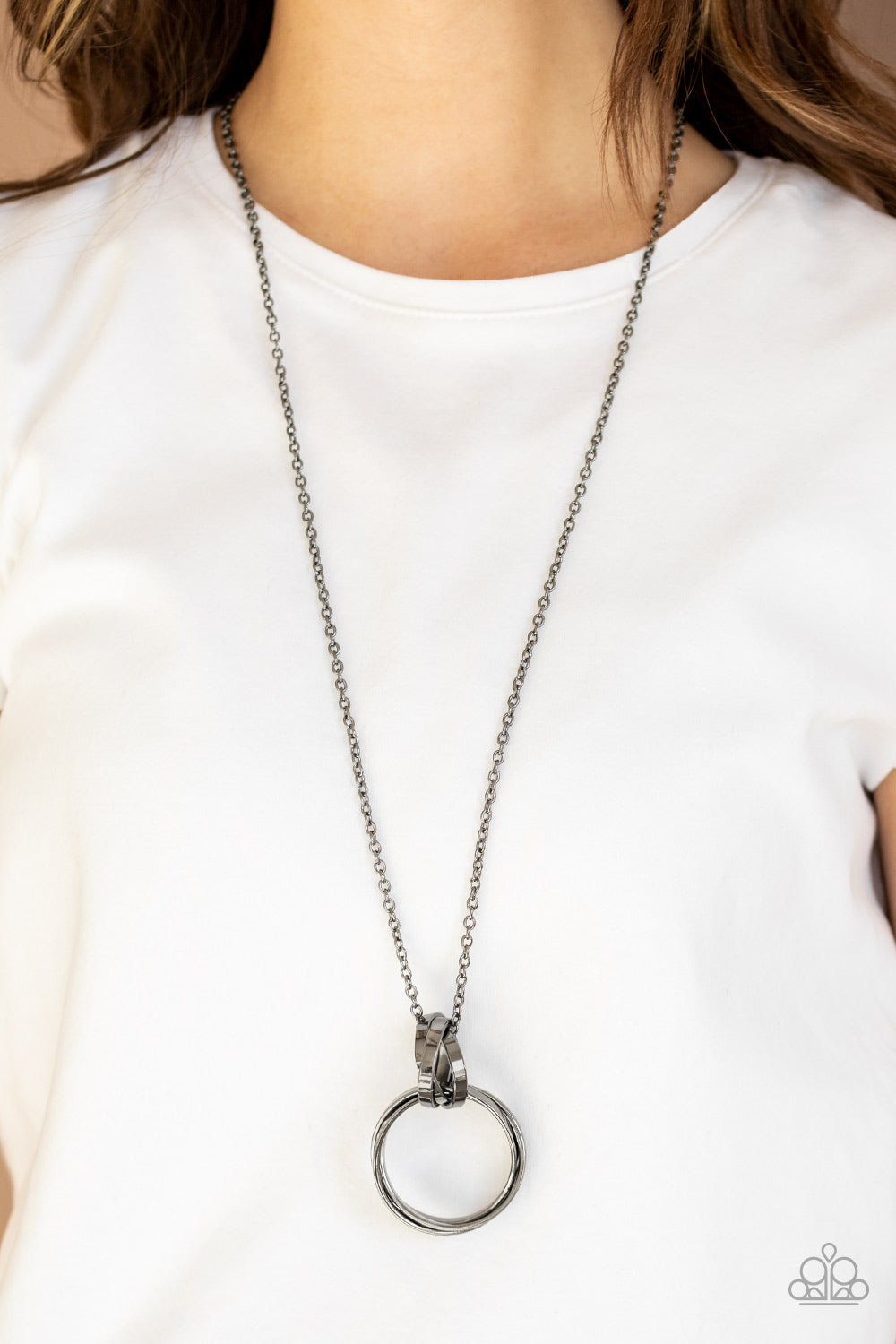 Innovated Idol - Black necklace