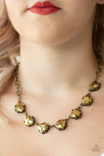 Load image into Gallery viewer, Star Quality Sparkle - Brass necklace
