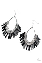 Load image into Gallery viewer, Fine-Tuned Machine - Black earring
