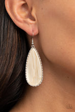 Load image into Gallery viewer, Ethereal Eloquence - White earrings
