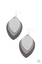 Load image into Gallery viewer, Light as a LEATHER - Black Earrings
