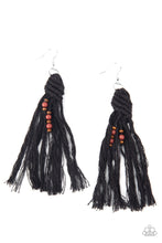 Load image into Gallery viewer, Beach Bash - Black earring
