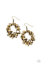 Load image into Gallery viewer, Try as I DYNAMITE - Brass earrings
