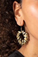 Load image into Gallery viewer, Try as I DYNAMITE - Brass earrings
