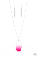 Load image into Gallery viewer, Watercolor Skies - Pink necklace
