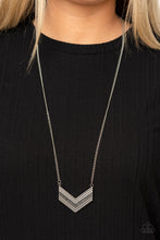 Load image into Gallery viewer, Armed and FABULOUS - Silver necklace
