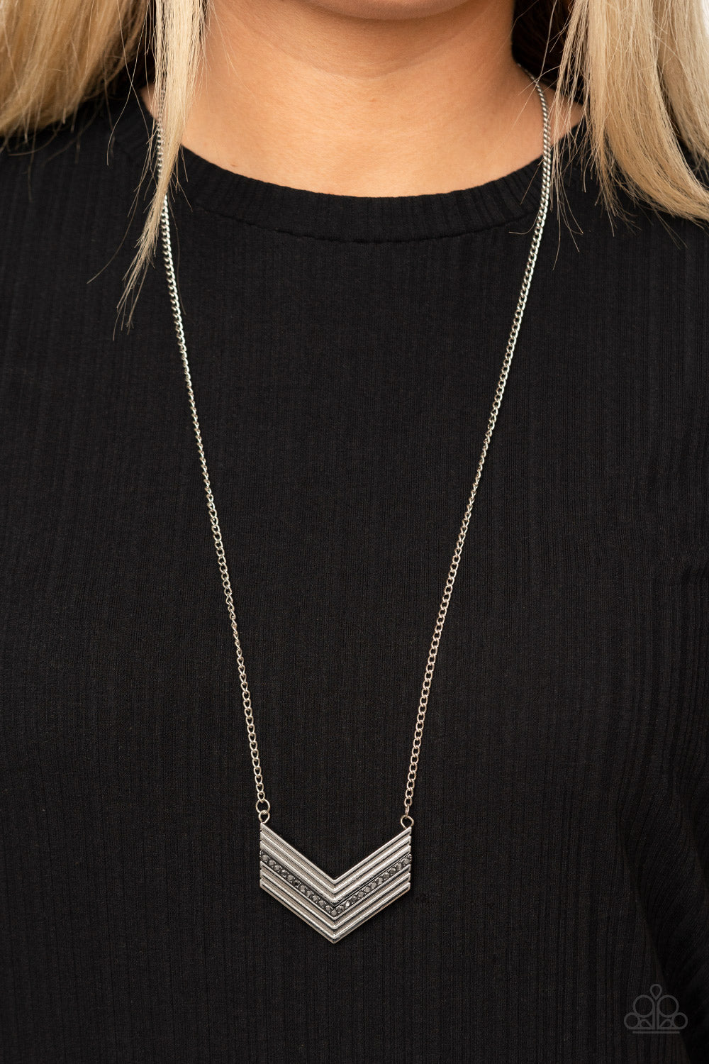 Armed and FABULOUS - Silver necklace