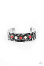 Load image into Gallery viewer, Quarry Quake - Red bracelet
