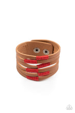 Load image into Gallery viewer, Country Colors - Red bracelet
