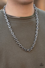Load image into Gallery viewer, Grit and Gridiron - Black necklace

