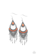 Load image into Gallery viewer, Trailblazer Beam - Orange earring
