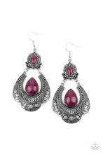 Load image into Gallery viewer, Rise and Roam - Purple earrings
