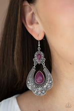 Load image into Gallery viewer, Rise and Roam - Purple earrings
