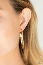 Load image into Gallery viewer, Reporting for Duty - Gold earrings
