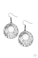 Load image into Gallery viewer, Warped Perceptions - Black earrings
