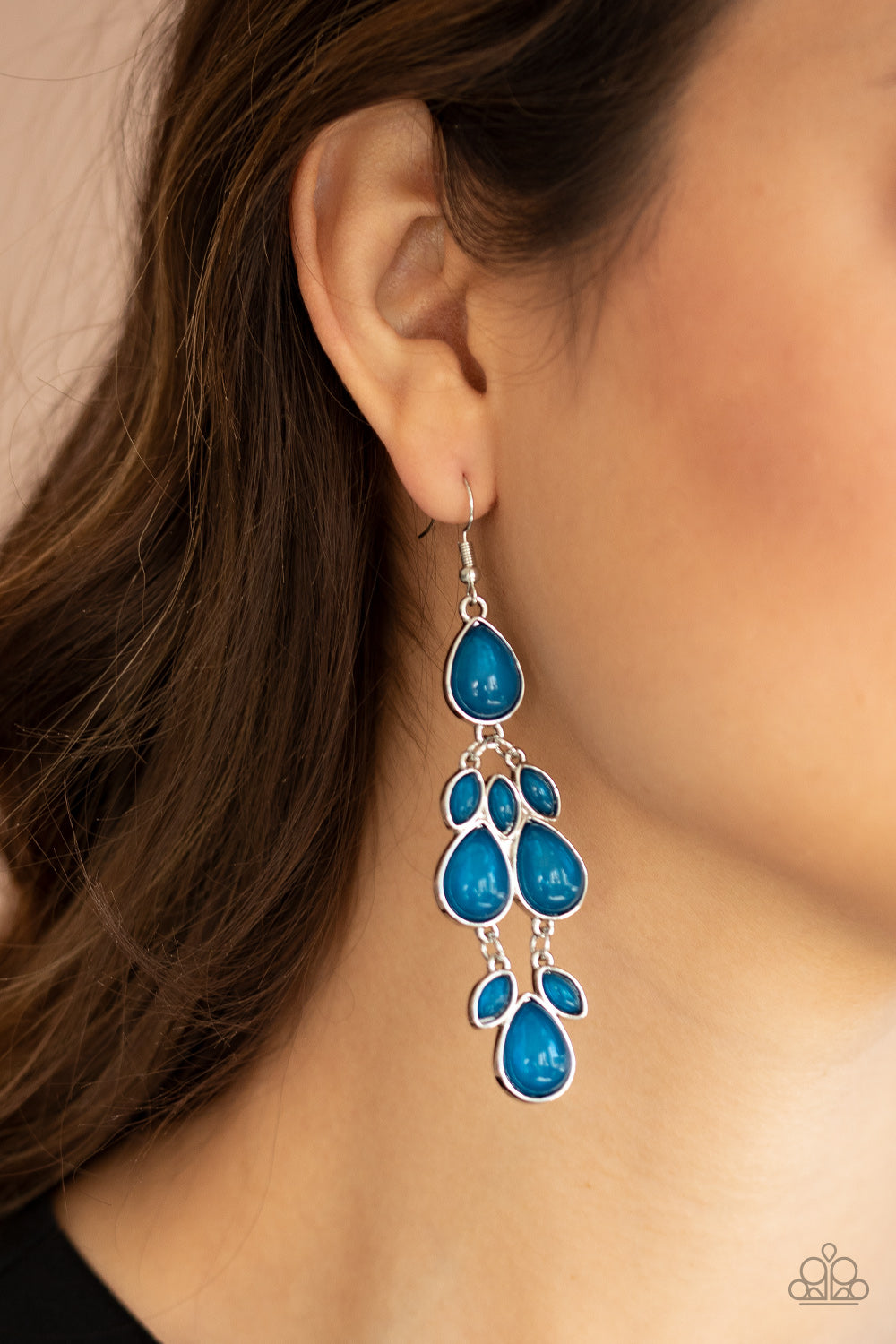 Superstar Social - Blue earrings