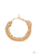 Load image into Gallery viewer, Brilliantly Beaming - Gold bracelet
