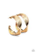 Load image into Gallery viewer, Curves In All The Right Places - Gold earrings
