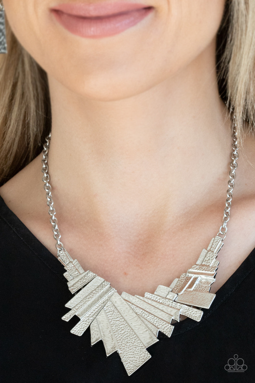 Happily Ever AFTERSHOCK - Silver necklace