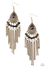 Load image into Gallery viewer, Floating on HEIR - Brass earrings
