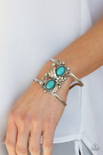 Load image into Gallery viewer, Mojave Flower Girl - Blue bracelet
