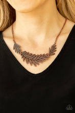Load image into Gallery viewer, Queen of the QUILL - Copper necklace
