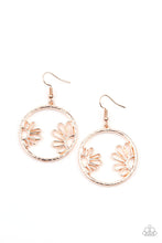 Load image into Gallery viewer, Demurely Daisy - Rose Gold earrings
