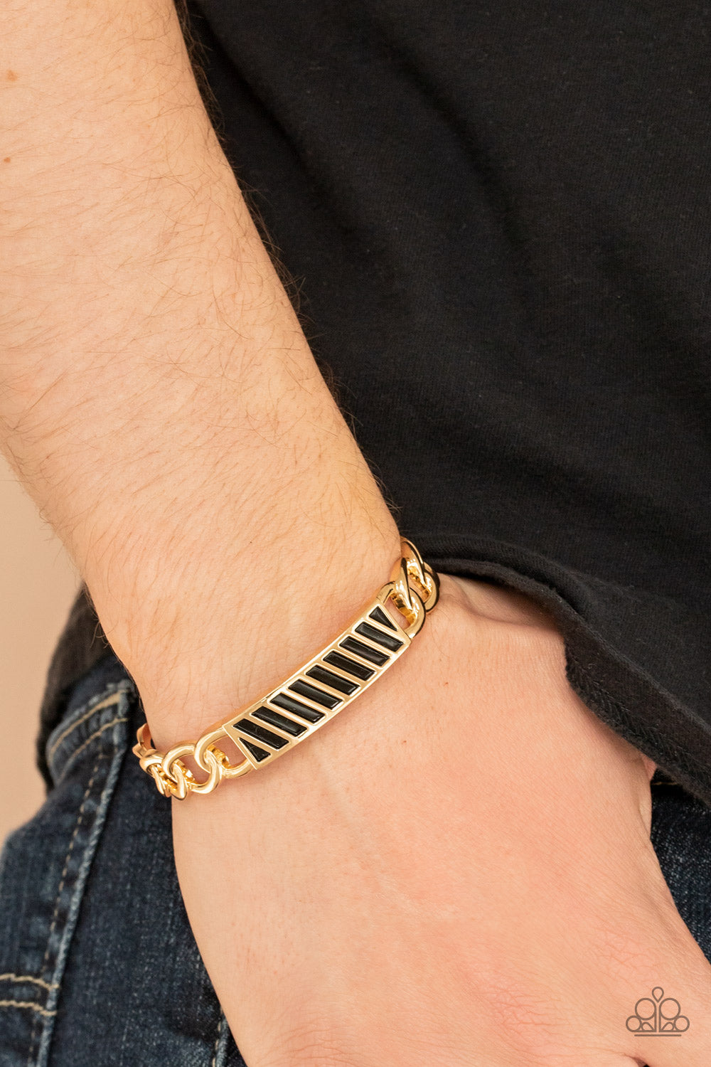 Keep Your Guard Up - Gold bracelet