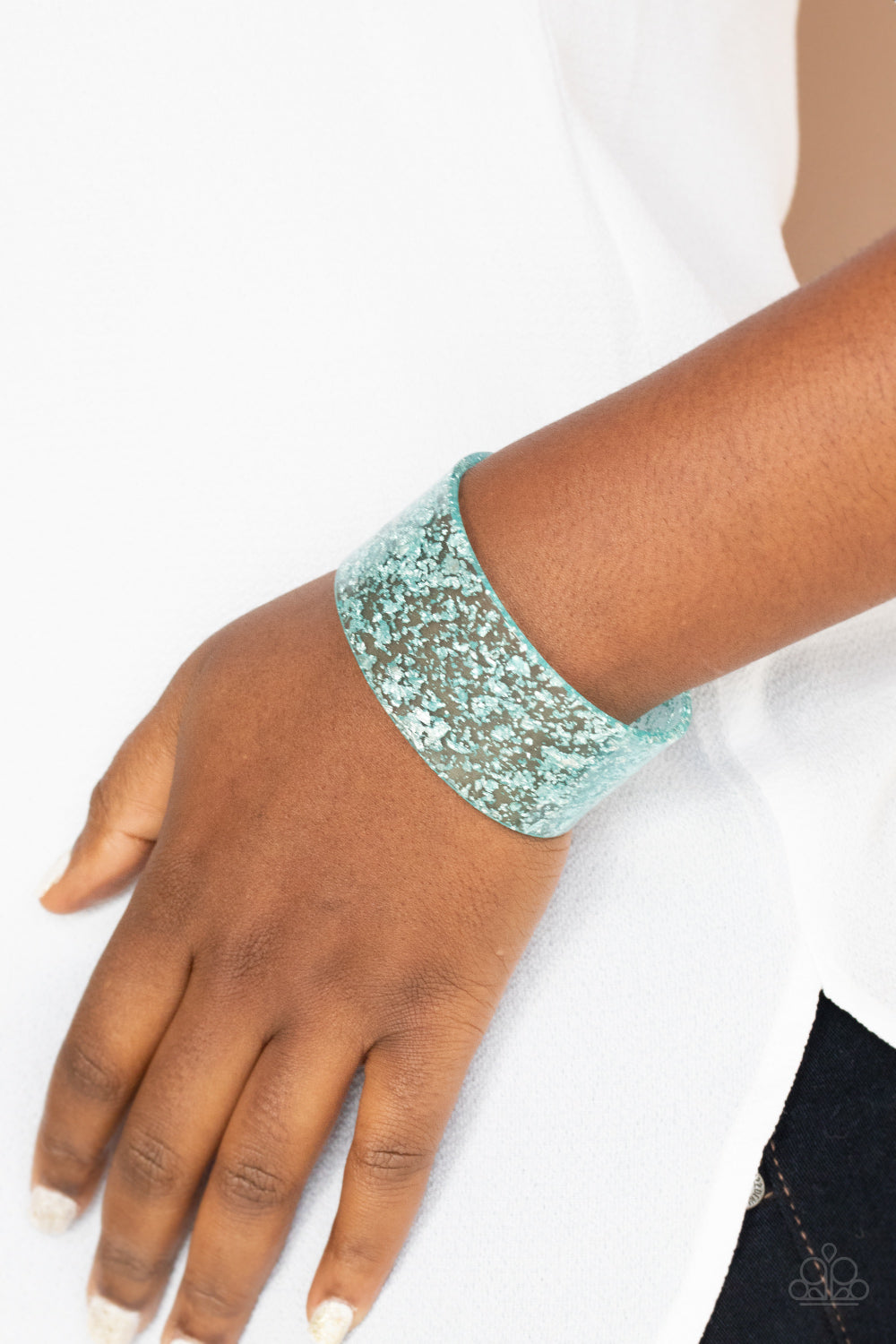 Snap, Crackle, Pop! - Blue bracelet