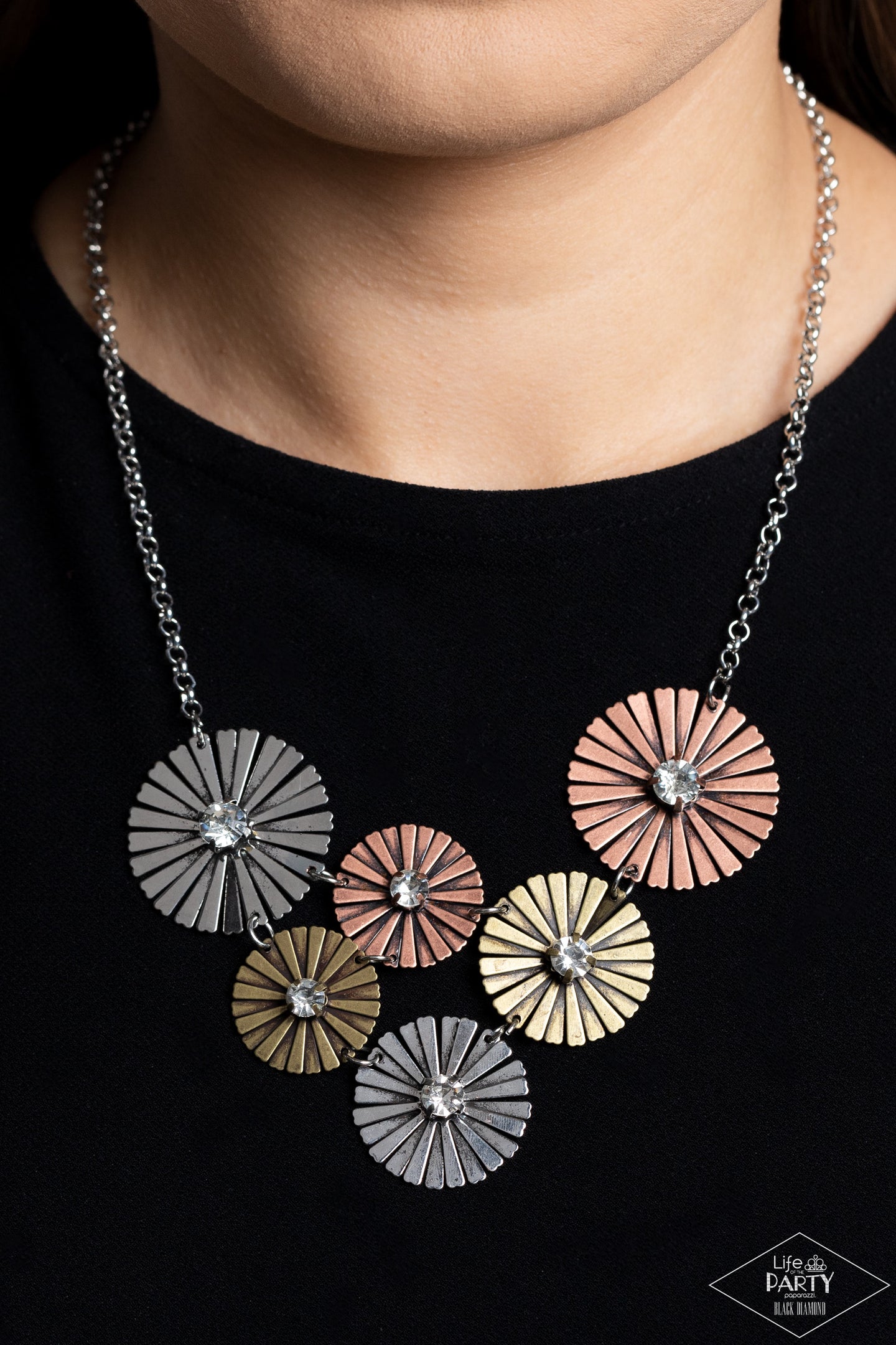 Flauntable Fanfare - Multi necklace