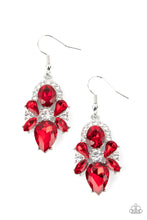 Load image into Gallery viewer, Stunning Starlet - Red earrings
