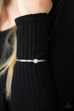 Load image into Gallery viewer, Roll Out The Rhinestones - White bracelet
