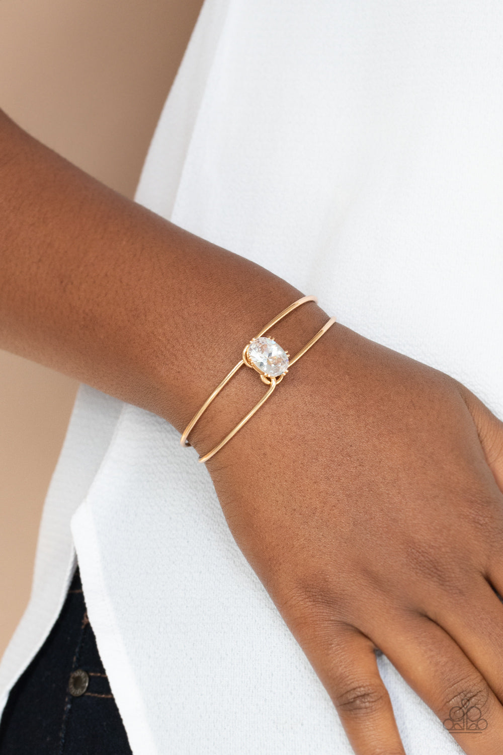 GLOW No Mercy - Gold bracelet
