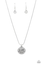 Load image into Gallery viewer, Be Still - Silver necklace
