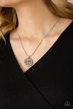 Load image into Gallery viewer, Be Still - Silver necklace
